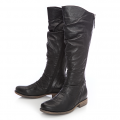 Womens Black Haylis Knee Boots 99468 by Moda In Pelle from Hurleys