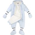 Baby Blue Tipped Snowsuit