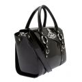 Womens Black Patent Betty Medium Handbag 86284 by Vivienne Westwood from Hurleys