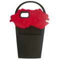 Womens Black & Red Rose Basket iPhone 6/7 Case 11855 by Lulu Guinness from Hurleys