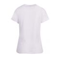 Womens White The Slim Tee_8 S/s T Shirt 84028 by HUGO from Hurleys