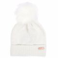 International Womens White Knitted Hat & Scarf Set 47566 by Barbour from Hurleys