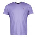 Mens Lilac Zebra Reg Fit S/s T Shirt 27530 by PS Paul Smith from Hurleys