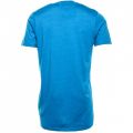 Mens Blue Occotis Face Long S/S Tee Shirt