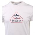 Mens White Karel 2 S/s T Shirt 108056 by Pyrenex from Hurleys