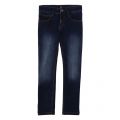Boys Rinse Branded Pocket Slim Fit Jeans 45617 by BOSS from Hurleys
