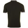 Mens Hunting Green Twin Tipped S/s Polo Shirt 59170 by Fred Perry from Hurleys