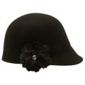 Womens Black Adabel Pom Felt Hat 16813 by Ted Baker from Hurleys