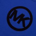 Womens Twilight Blue Circle Flock Logo S/s T Shirt 52711 by Michael Kors from Hurleys