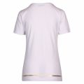 Womens White Bold Print V Neck S/s T Shirt 41679 by Versace Jeans from Hurleys