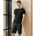 Mens Black Ampere S/s Polo Shirt 85369 by Barbour International from Hurleys