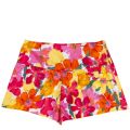 Girls Coral Floral Printed Shorts 40127 by Mayoral from Hurleys