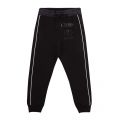 Boys Black Milano Sweat Pants 84103 by Moschino from Hurleys