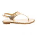 Womens Rose Gold MK Plate Metallic Sandals 8398 by Michael Kors from Hurleys