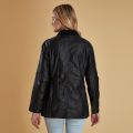 Womens Navy Beadnell Waxed Jacket 75284 by Barbour from Hurleys