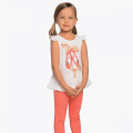 Girls Coral Ballet Shoes T Shirt & Leggings Set 40143 by Mayoral from Hurleys