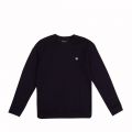 Boys Navy Small Rubber Logo Sweat Top 82148 by Emporio Armani from Hurleys