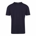 Athleisure Mens Navy/Pink Tee 2 Logo S/s T Shirt 74058 by BOSS from Hurleys
