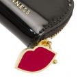 Womens Black Holly Keyring 27807 by Lulu Guinness from Hurleys