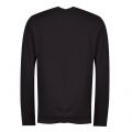 Mens Black Embroidered Logo Sweat Top 32583 by Versace Jeans from Hurleys