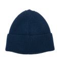 Boys Mallard Blue Plain Knitted Beanie 90075 by Parajumpers from Hurleys