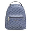 Womens Blue Ink Iconic Monogram Backpack 57971 by Tommy Hilfiger from Hurleys