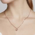 Womens Rose Gold/Mid Pink Baltia Biscuit Button Pendant 40579 by Ted Baker from Hurleys