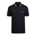 Athleisure Mens Navy Paddy Pixel Regular Fit S/s Polo Shirt