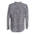 Casual Womens Black & White Enriqa Print L/s Blouse 28583 by BOSS from Hurleys