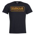 Mens Black Essential Logo S/s T Shirt 17757 by Barbour International from Hurleys