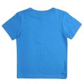 Boys Ibiza Blue Branded S/s T Shirt 85285 by Lacoste from Hurleys