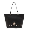 Womens Black Dome Detail Shopper Bag 32563 by Versace Jeans from Hurleys