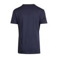 Mens Dark Blue/Gold Special Metallic S/s T Shirt 98321 by BOSS from Hurleys