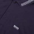 Athleisure Mens Navy Paddy Pixel Regular Fit S/s Polo Shirt