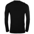 Mens Black Classic L/s Tee Shirt 61729 by Lacoste from Hurleys