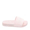 Girls Pale Pink Branded Tiger Slides (30-36) 103758 by Kenzo from Hurleys