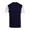 Mens Medieval Blue S-Ice Colourblock S/s T Shirt 86454 by Napapijri from Hurleys