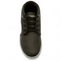 Child Black and White Ampthill Trainers (10-1) 14296 by Lacoste from Hurleys