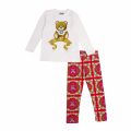 Moschino Girls Sweet Pink Toy Top & Leggings Set 75932 by Moschino from Hurleys