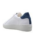 Mens White/Teal Zuma Nubuck Trainers 103774 by Android Homme from Hurleys