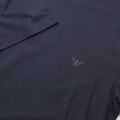 Mens Navy Logo Pima Cotton Regular Fit S/s T Shirt 30861 by Emporio Armani Bodywear from Hurleys