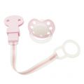Baby Pink Dummy & Clip Set 11647 by Armani Junior from Hurleys