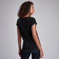 Womens Black Doran S/s T Shirt 46732 by Barbour International from Hurleys