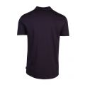 Mens Navy Slim Fit Jersey S/s Shirt 82073 by Emporio Armani from Hurleys