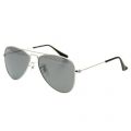 Junior Silver Mirror RJ9506S Aviator Sunglasses 14527 by Ray-Ban from Hurleys