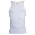 Mens White Big Eagle Vest Top 7011 by Emporio Armani from Hurleys