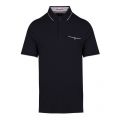 Mens Navy Fincham Soft Solid S/s Polo Shirt 43872 by Ted Baker from Hurleys