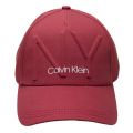 Womens Tibetan Red NY Logo Cap 51903 by Calvin Klein from Hurleys