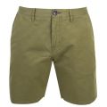 Mens Green Standard Fit Chino Shorts 27566 by PS Paul Smith from Hurleys