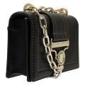 Womens Black Branded Leather Small Crossbody Bag 55177 by Versace Jeans Couture from Hurleys